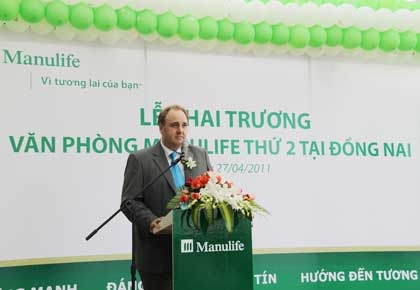 manulife vietnam opens second sales office in dong nai