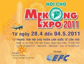 mekong expo opens in can tho