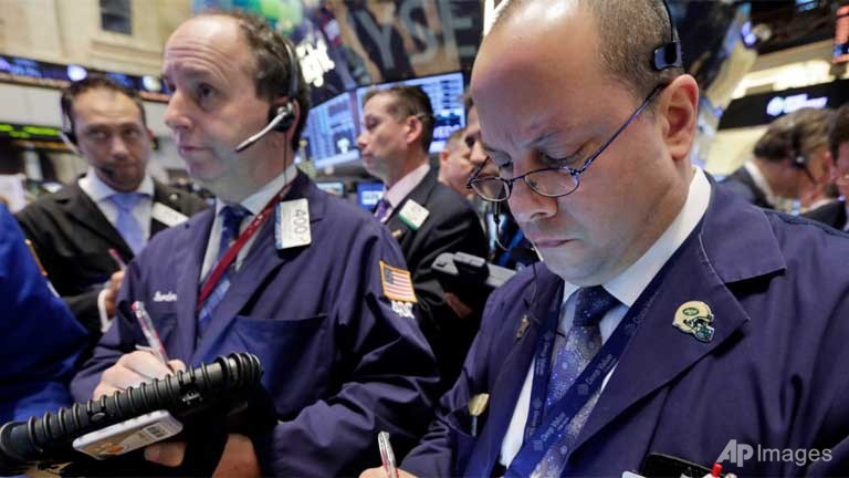US stocks slip after two record days