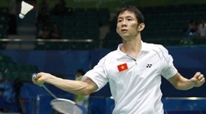 tien minh out of 2013 badminton asia champs