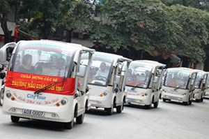 new routes for hanoi electric car tours