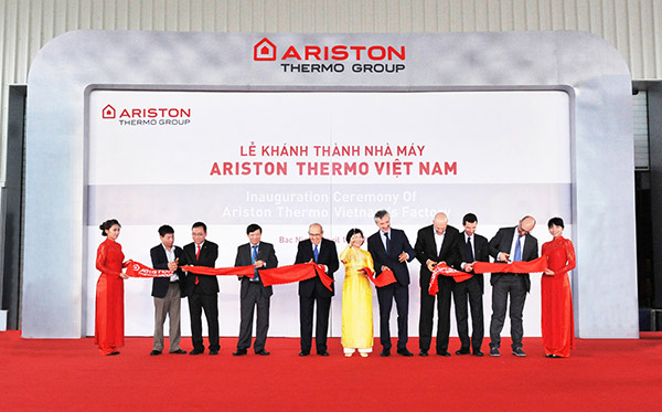 ariston opens 18 million factory in bac ninh