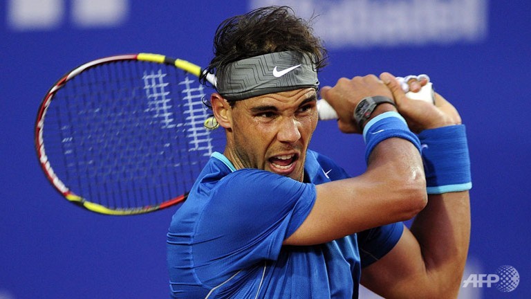 nadal safely into barcelona open quarters emailprint