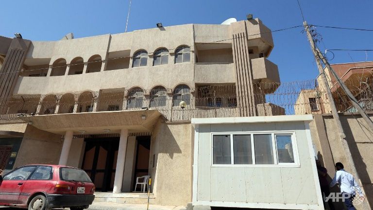 two dead in gun attack at s korea embassy in libya