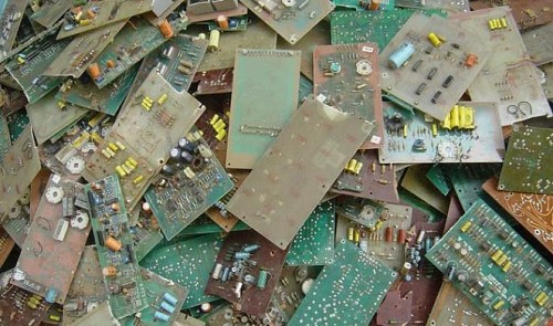 recycling program collecting used defective electronic products in hanoi ho chi minh city