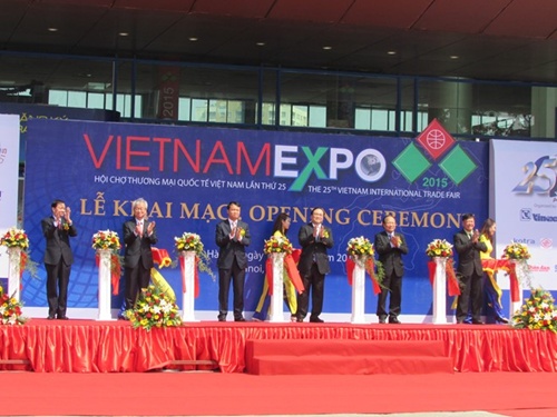 vietnam expo 2015 opens in ha noi