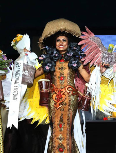 Miss Eco International 2019: the Top 10 in national costumes