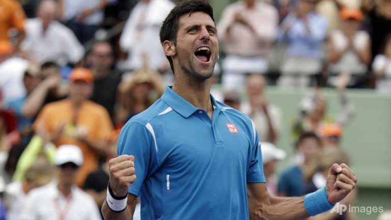 djokovic beats nishikori for sixth miami title