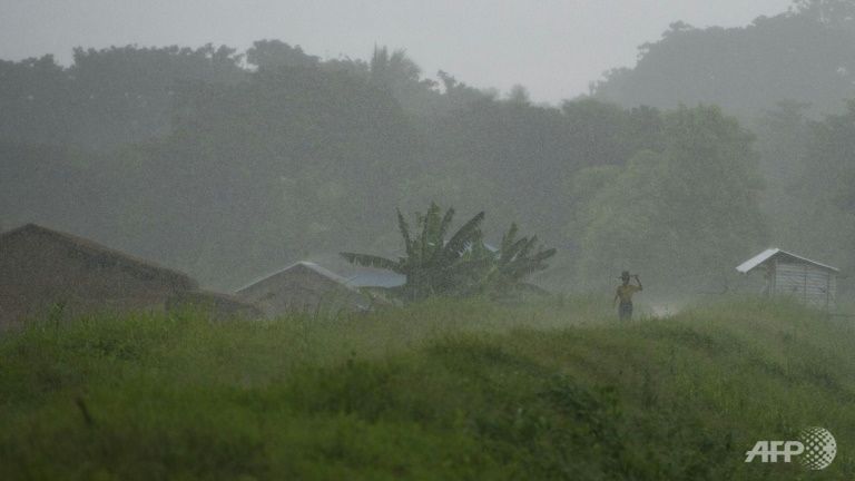 eight killed as golf ball hailstones storms lash myanmar