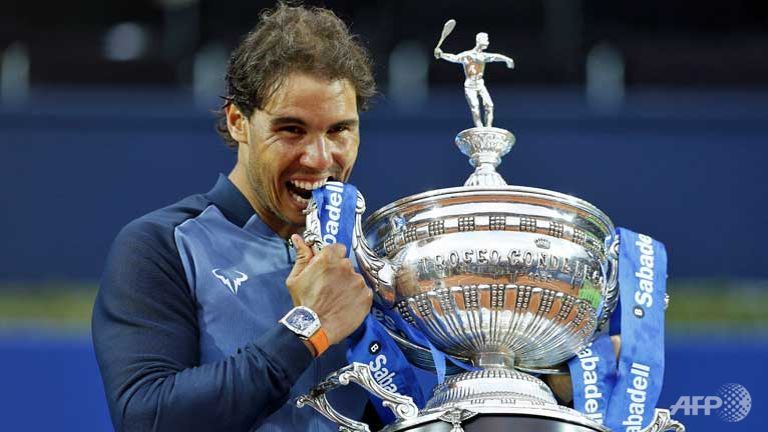 nadal equals vilas record of 49 clay court titles