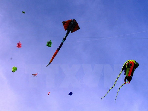 tam thanh beach to host international kite festival