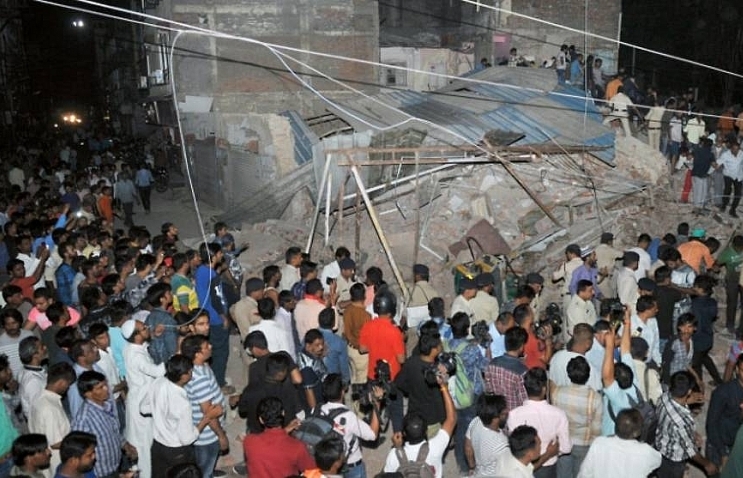 Hotel collapse in central India kills 10, two injured