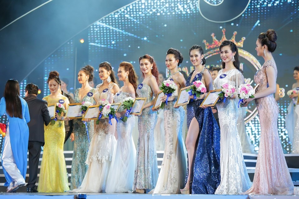 beauties shine at miss sea vietnam global 2018s semi final