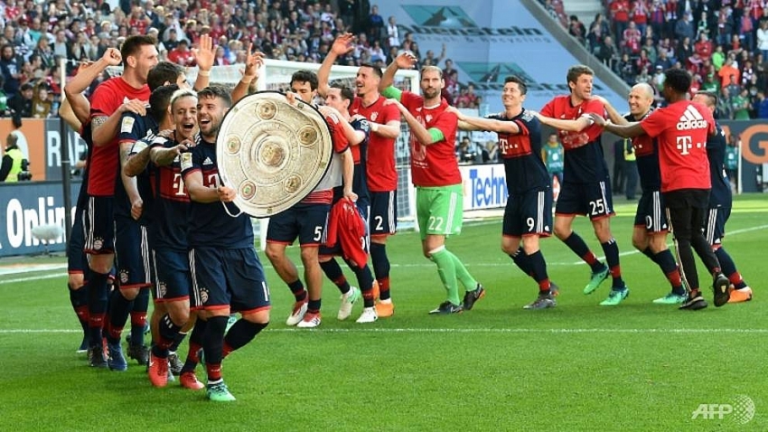 bayern munich win sixth straight german league title