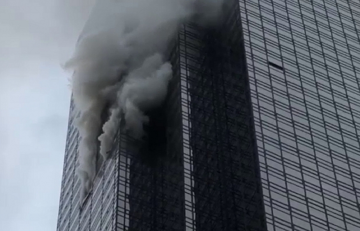 Man dies after fire breaks out at Trump Tower in New York