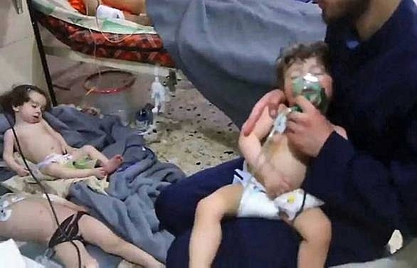Trump warns of 'big price' after suspected Syria gas attack