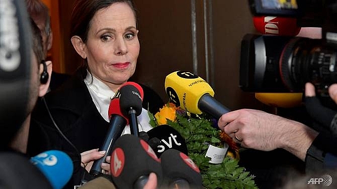 swedish academy in crisis as head resigns