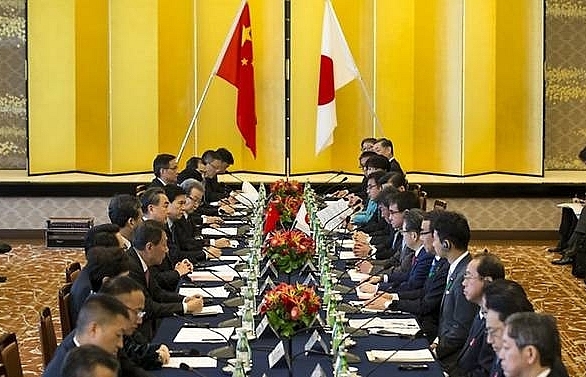 china japan vow new starting point in ties