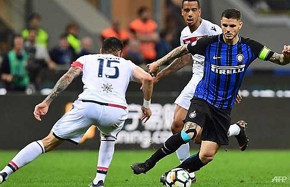 Inter Milan move third to put pressure on Roman rivals