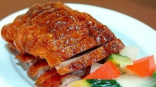 roast pork a speciality of lang son province