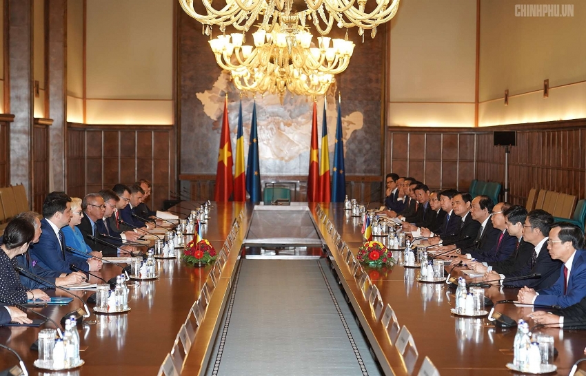 romania pledges to foster signing and ratification of vn eu trade and investment deals