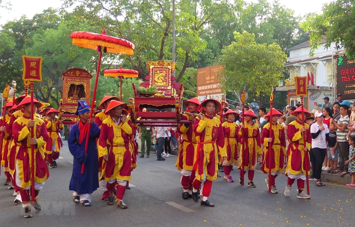 hue traditional craft festival patrons of all crafts commemorated