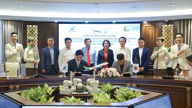 bamboo airways becomes main sponsor of national volleyball championship 2021