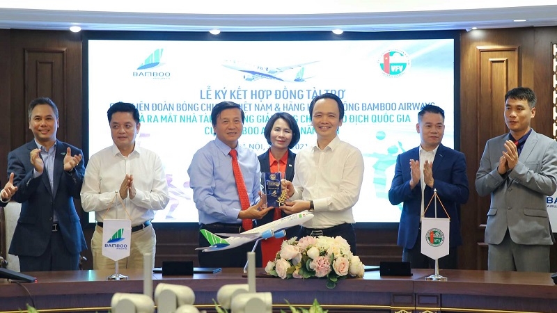 bamboo airways becomes main sponsor of national volleyball championship 2021