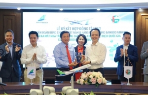 bamboo airways becomes transportation sponsor for national football teams