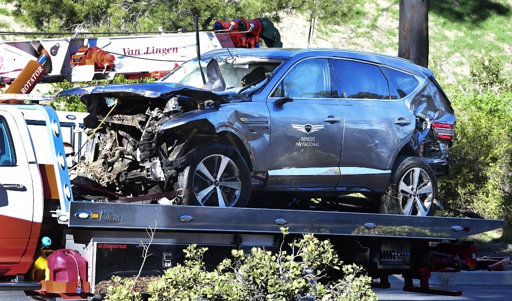 tiger woods crash due to unsafe driving speed up to 87 mph sheriff