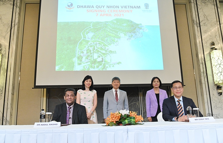 pegasus inks agreement with banyan tree to manage dhawa quy nhon resort