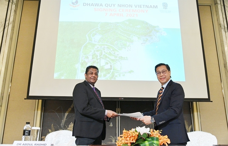 pegasus inks agreement with banyan tree to manage dhawa quy nhon resort