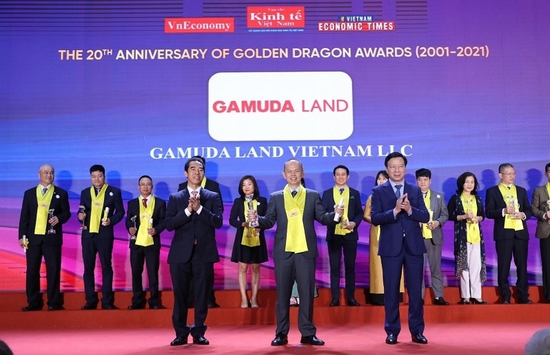 gamuda land vietnam honoured to receive the golden dragon award
