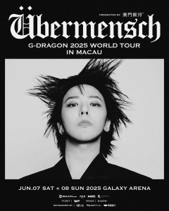 G-DRAGON’s ‘Übermensch’ 2025 World Tour to Rock Galaxy Arena in June