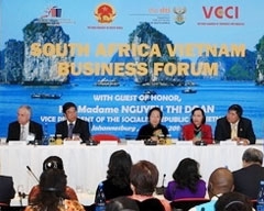 Red carpet greets S. African businesses: stateswoman