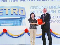 metro starts work on wholesale center in quang ninh