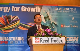 Manufacturing Expo 2011 set to open in Thailand
