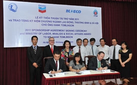 chevron led consortium helps boost education opportunities in vietnam