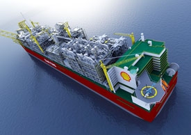 Shell decides to move forward with groundbreaking floating LNG