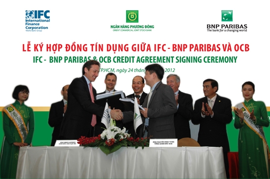 bank inks deal with ifc bnp paribas