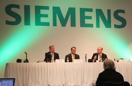 Siemens show steel strength