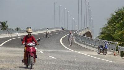 new bridge in national road 50 inaugurated