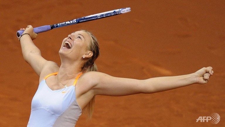 sharapova makes winning start in madrid