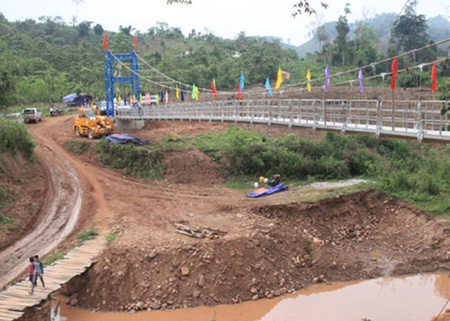 new bridge provides safe passage to school