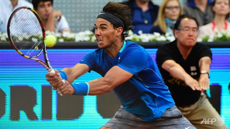 nadal wins fourth madrid title as nishikori quits