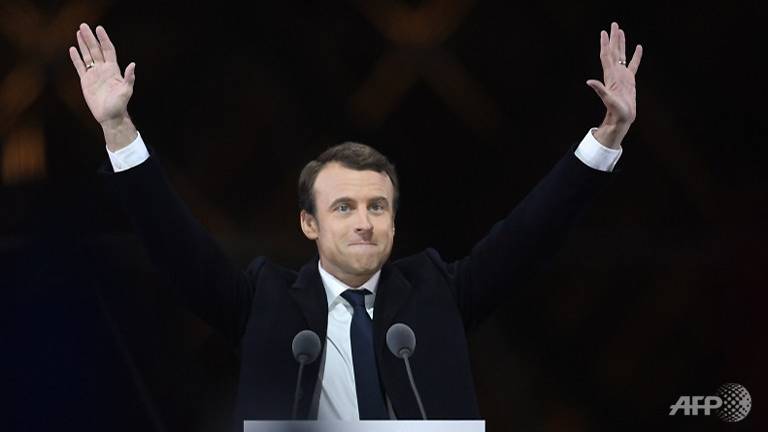 macron sweeps to french presidency