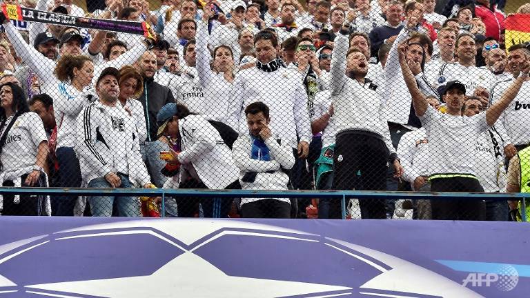 Twenty-five hurt in scuffles before Madrid derby