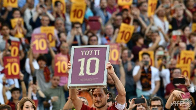 perotti rescues roma on tottis farewell party