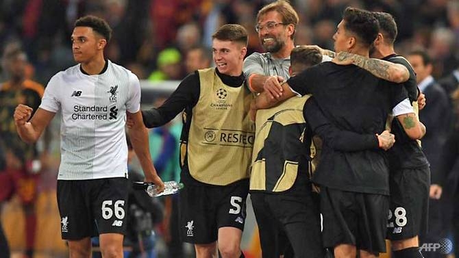 it was just crazy says klopp after liverpool survive roma thriller