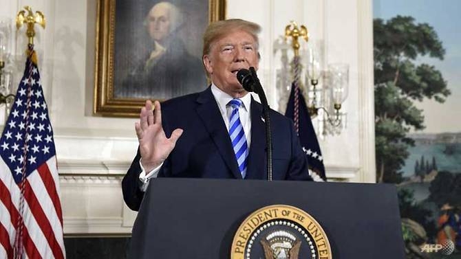 trump announces us withdrawal from defective iran deal